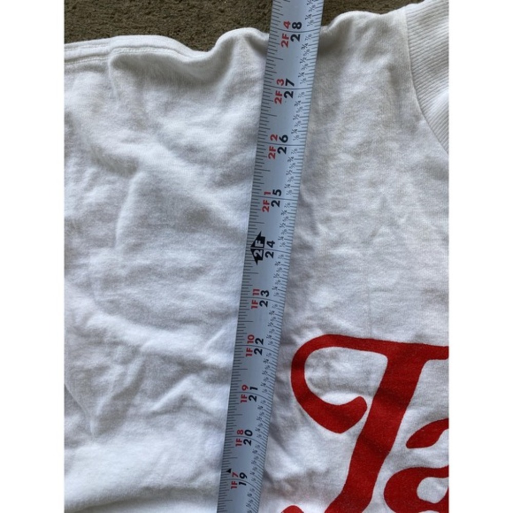 Jacks Bar San Francisco Shirt Mens 2XL White American Flag Graphic Patriotic Tee - Picture 3 of 13